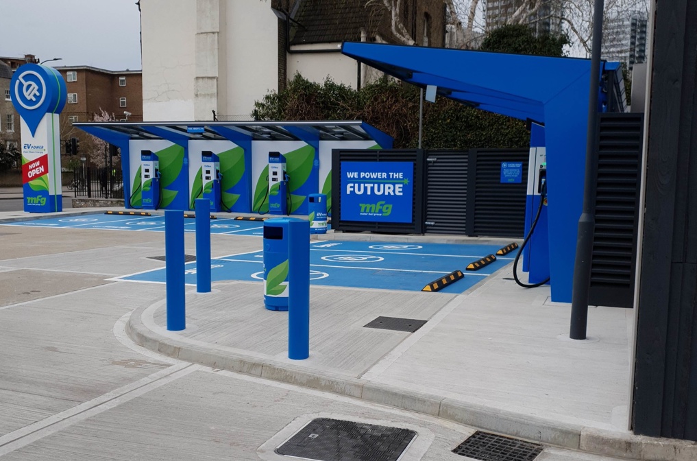 UltraRapid Electric Vehicle Charging Installation Adler & Allan
